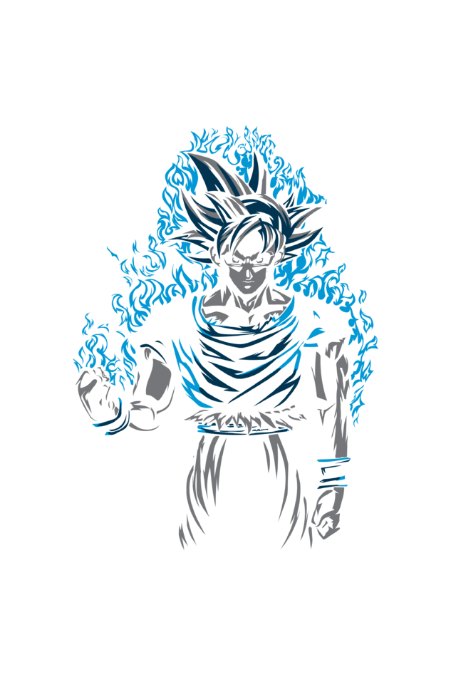 Men's Super Saiyan Goku Oversized T-Shirt