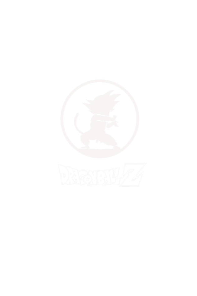 Men's B&W Dragon Ball Z Oversized T-Shirt