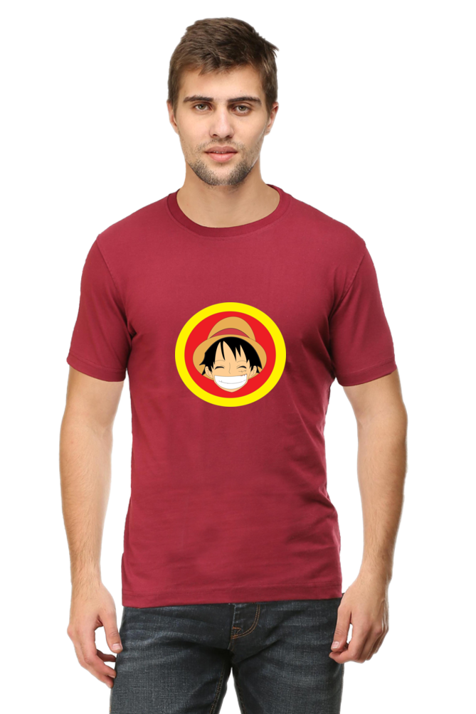 Anime One Piece Men's Round Neck T-Shirt - Kiseki Apparels