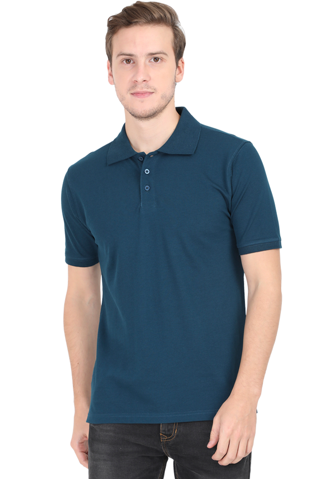 Men's Plain Polo T-Shirt - Kiseki Apparels
