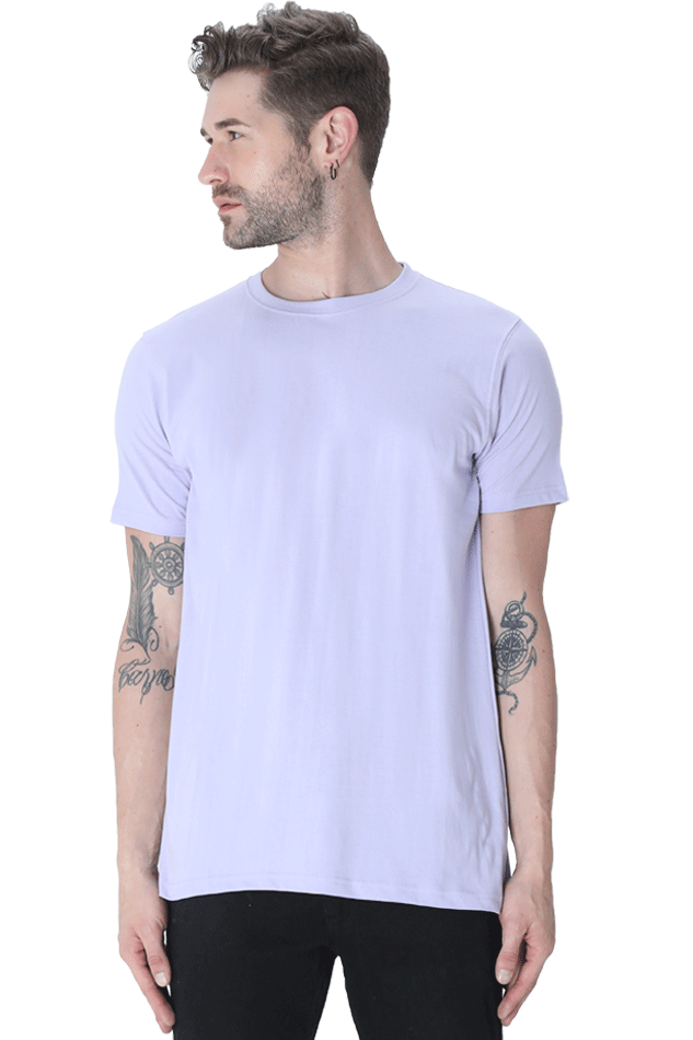 Men's Solids Plain T-Shirt - Kiseki Apparels