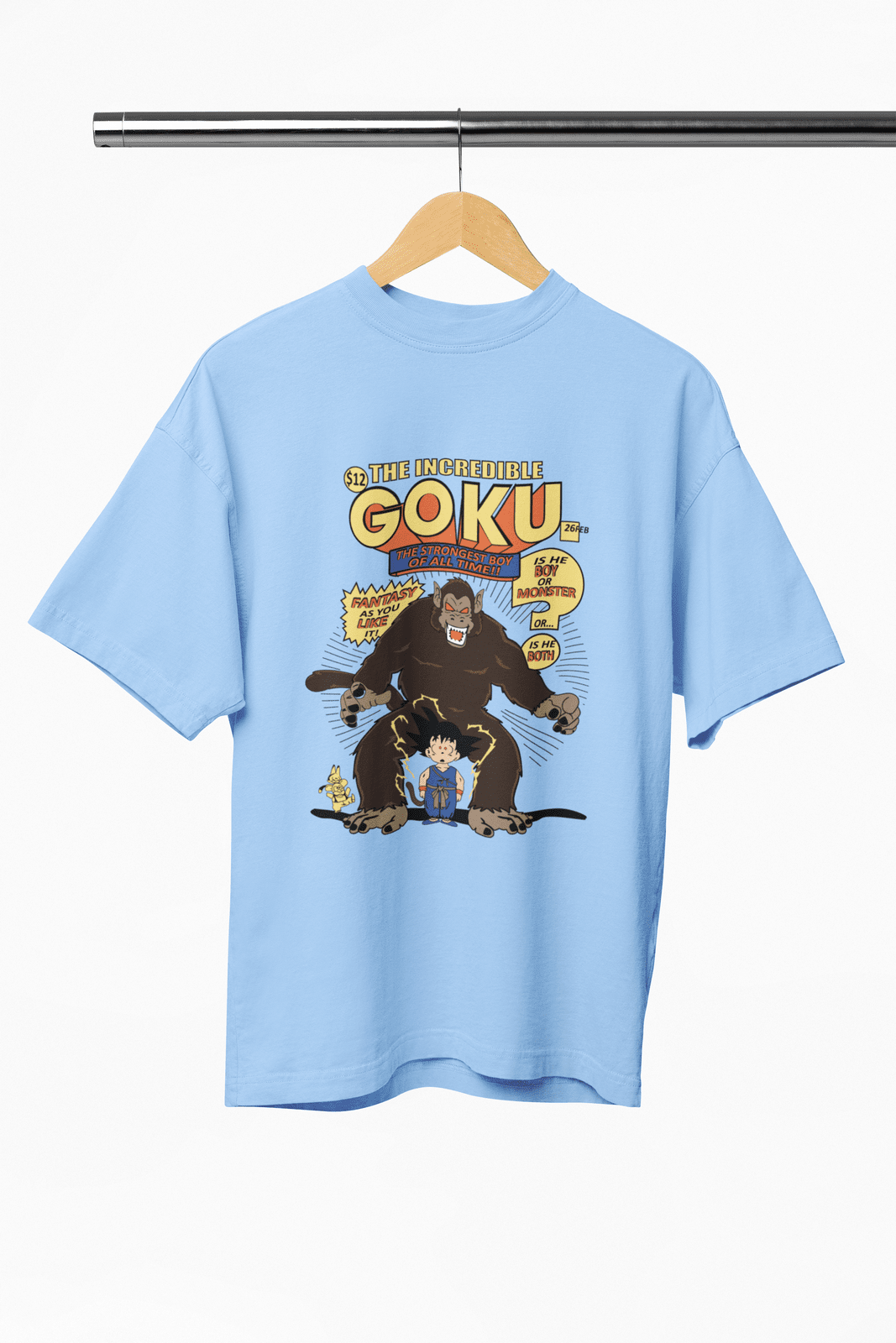 Women's Incredible Goku Oversized T-Shirt