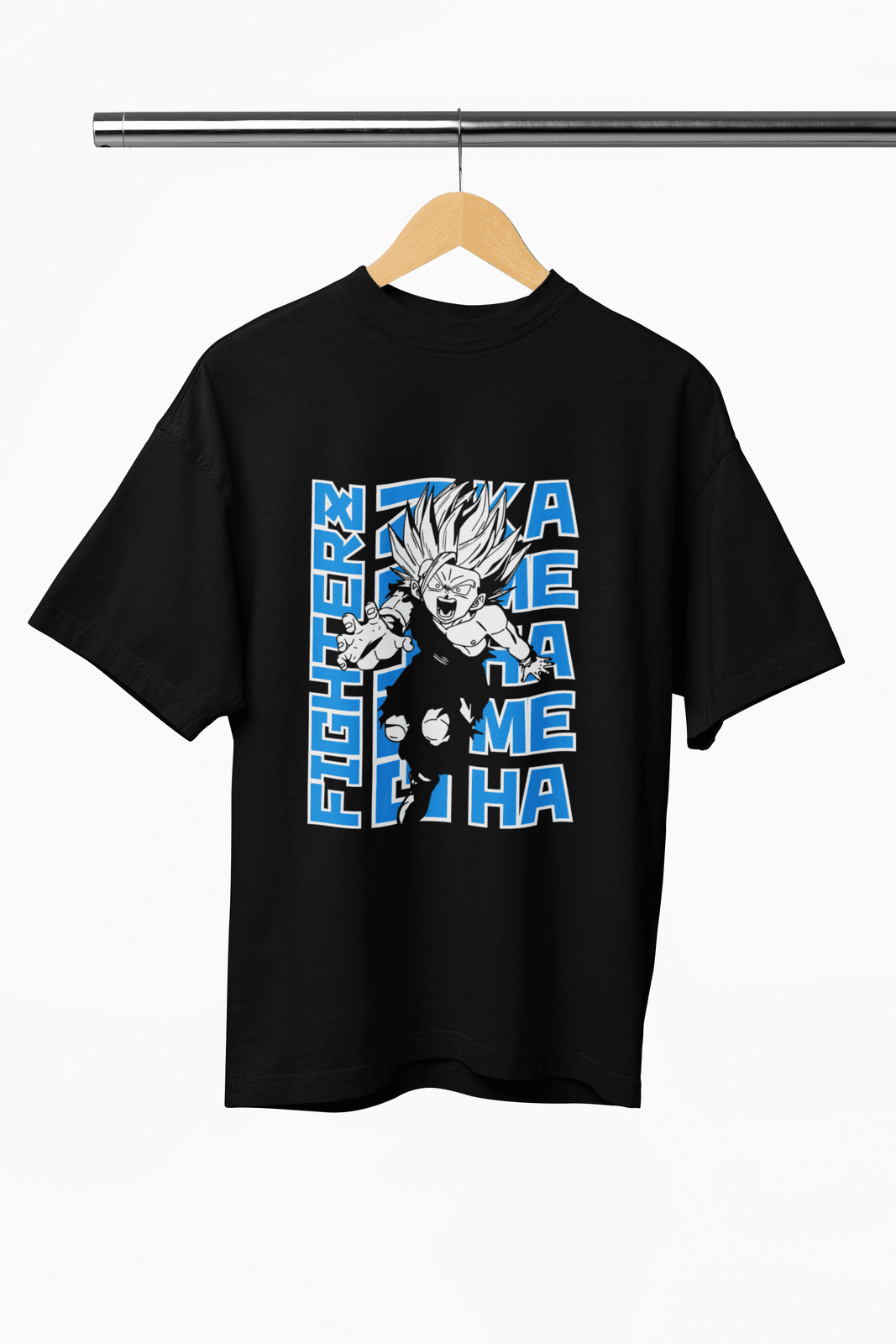 Women's Fighter Vegeta Oversized T-Shirt