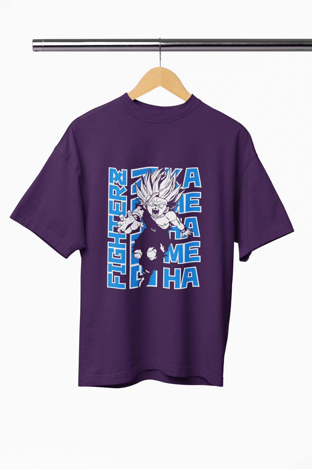Women's Fighter Vegeta Oversized T-Shirt
