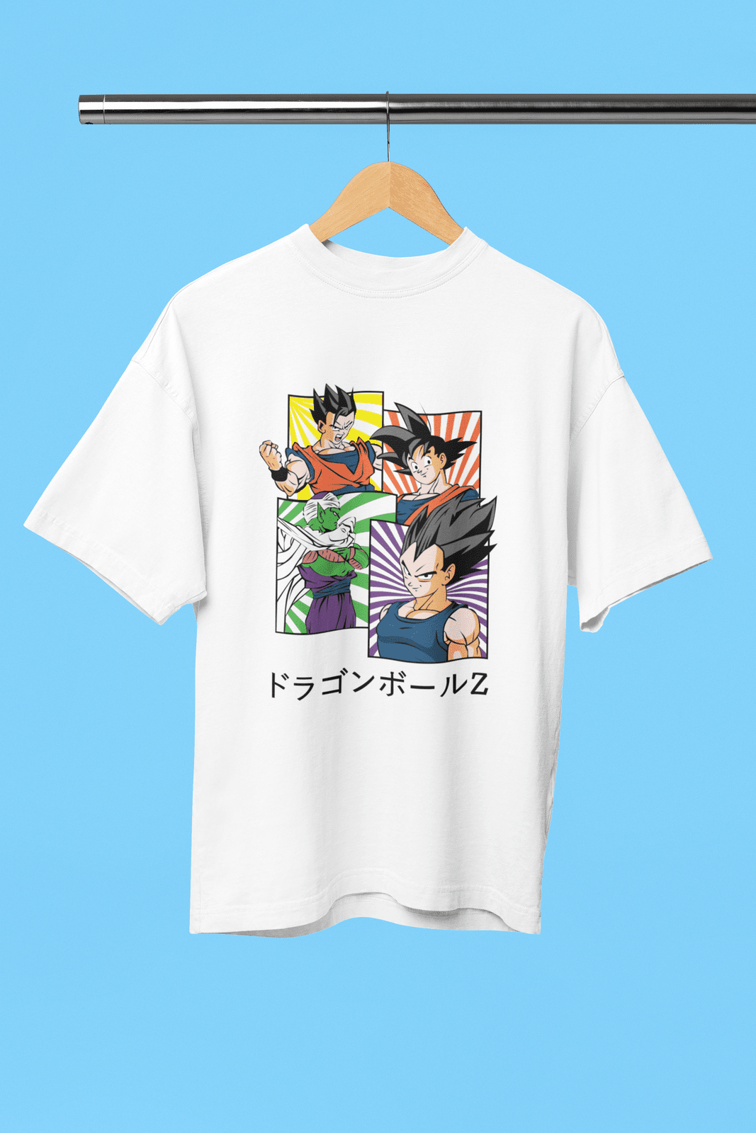 Men's Dragon Ball Gang Oversized T-Shirt