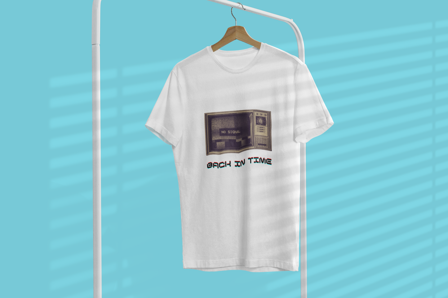 Retro TV Women's Round Neck T-Shirt - Kiseki Apparels