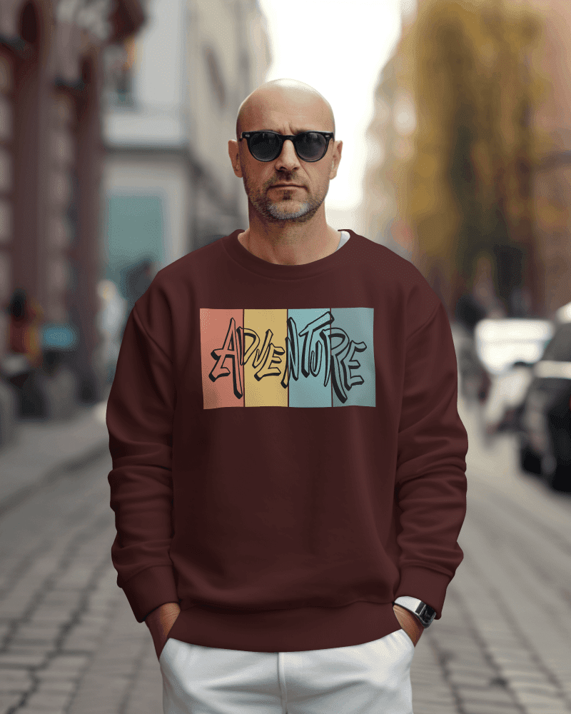 Men's Premium Sweatshirts - Adventure - Kiseki Apparels