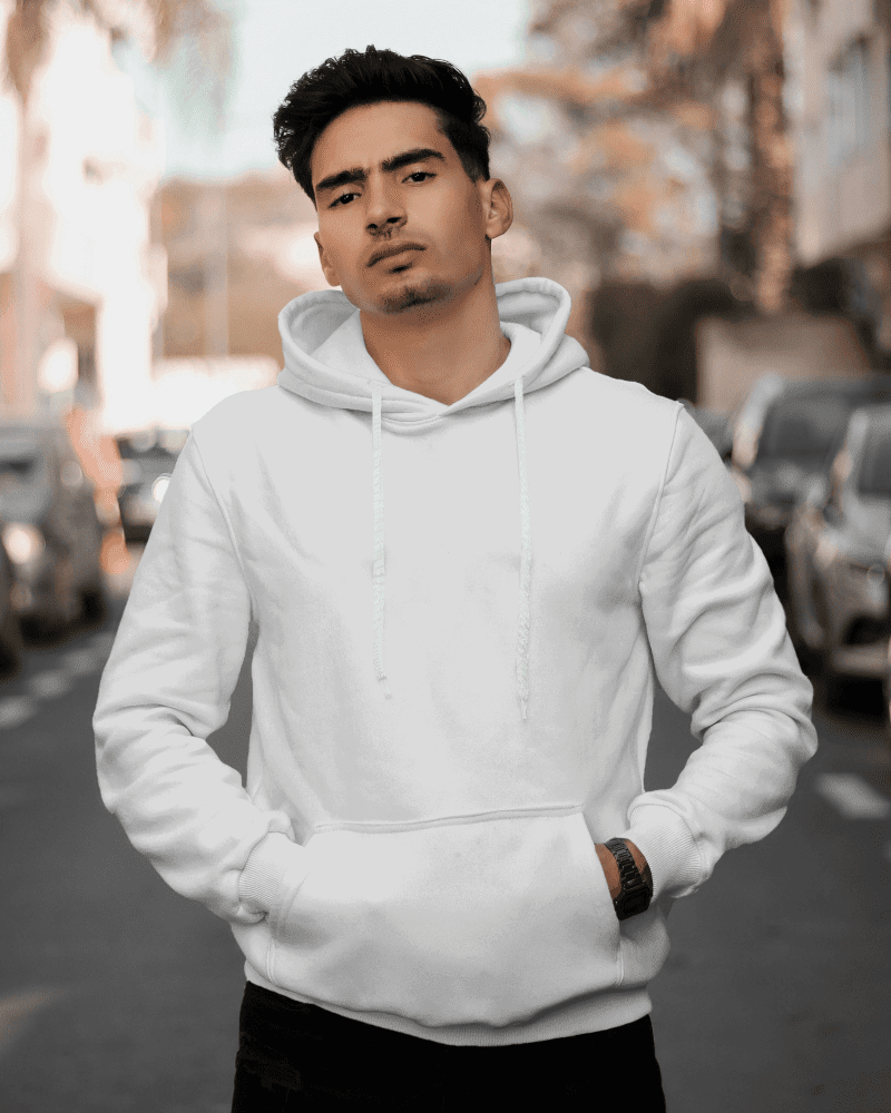 Men's Premium Hooded Sweatshirts - Solid - Kiseki Apparels