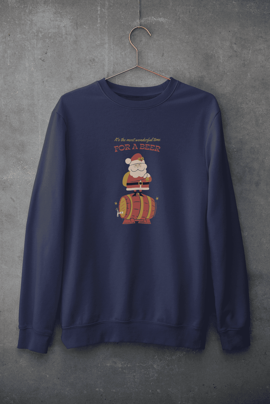 Women's Premium Oversized Sweatshirts - Santa - Kiseki Apparels