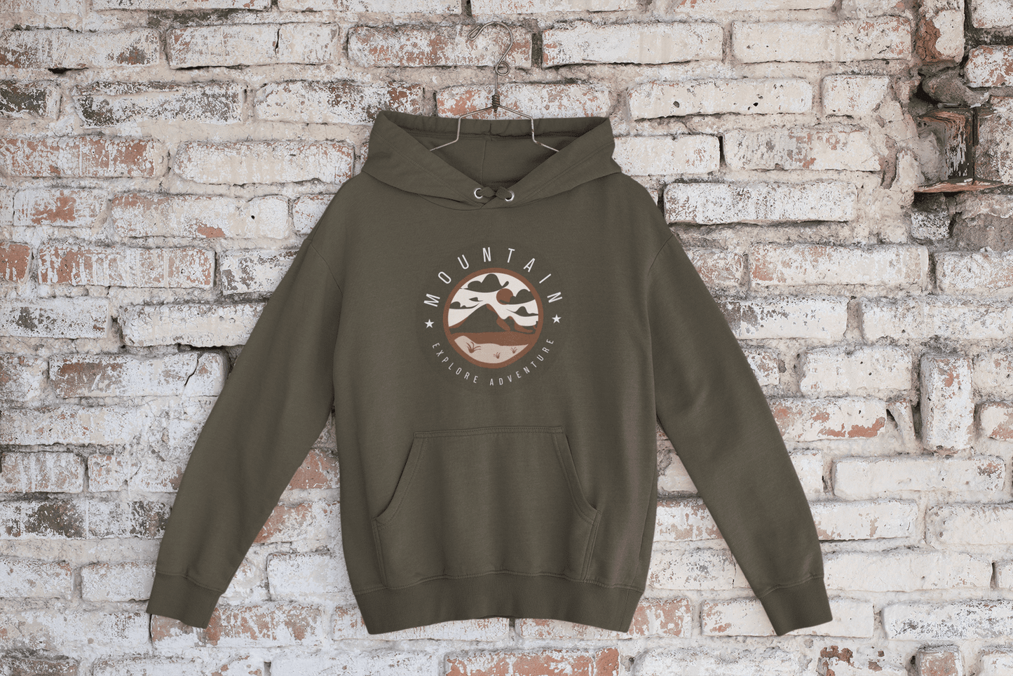 Women's Premium Hooded Sweatshirts - Mountain - Kiseki Apparels
