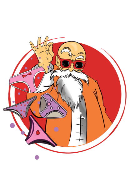 Men's Master Roshi Oversized T-Shirt