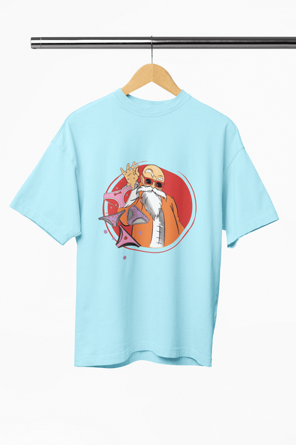 Men's Master Roshi Oversized T-Shirt