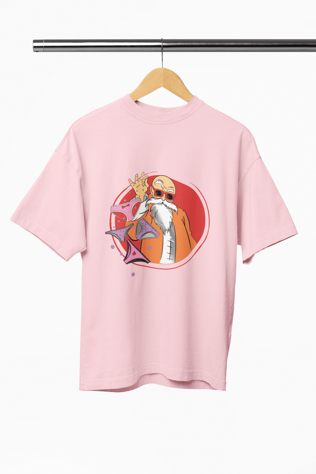 Men's Master Roshi Oversized T-Shirt