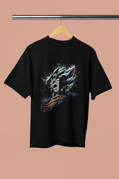 Women's Super God Saiyan Goku Oversized T-Shirt