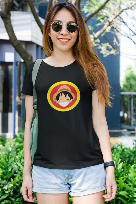 Anime One Piece Women's Round Neck T-Shirt - Kiseki Apparels