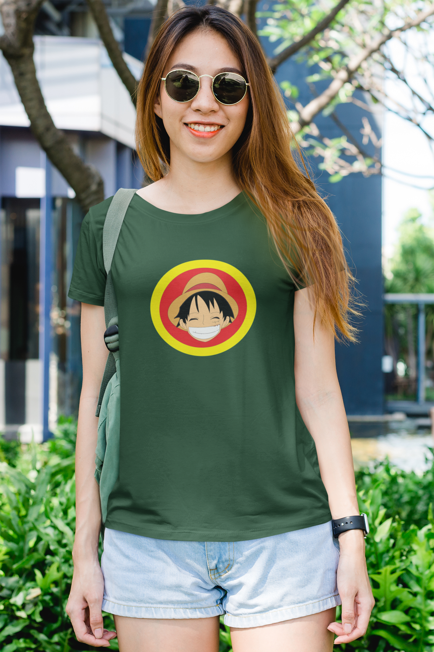 Anime One Piece Women's Round Neck T-Shirt - Kiseki Apparels