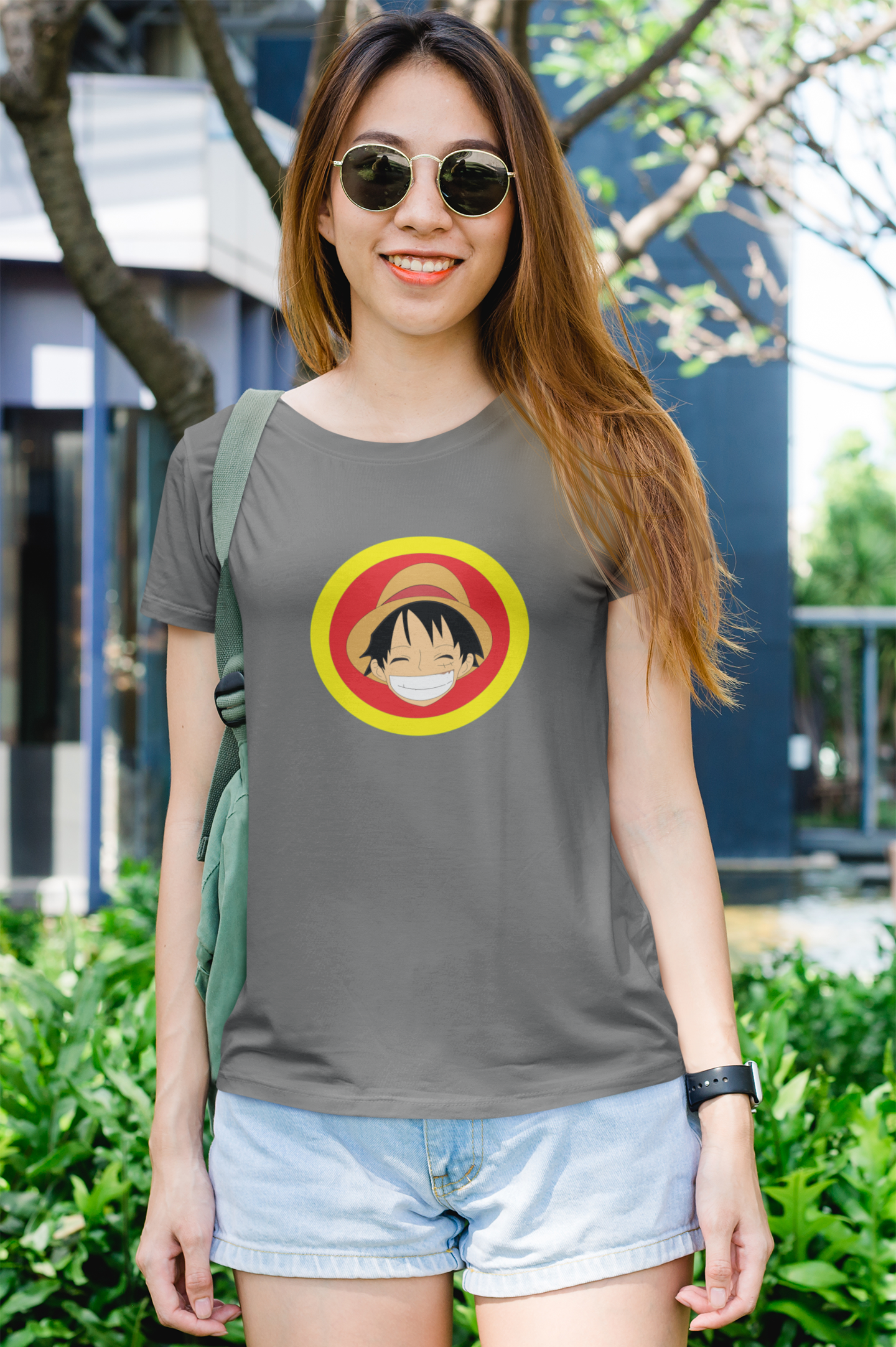 Anime One Piece Women's Round Neck T-Shirt - Kiseki Apparels