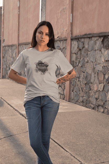 Women's Round Neck Dream TShirt - Kiseki Apparels