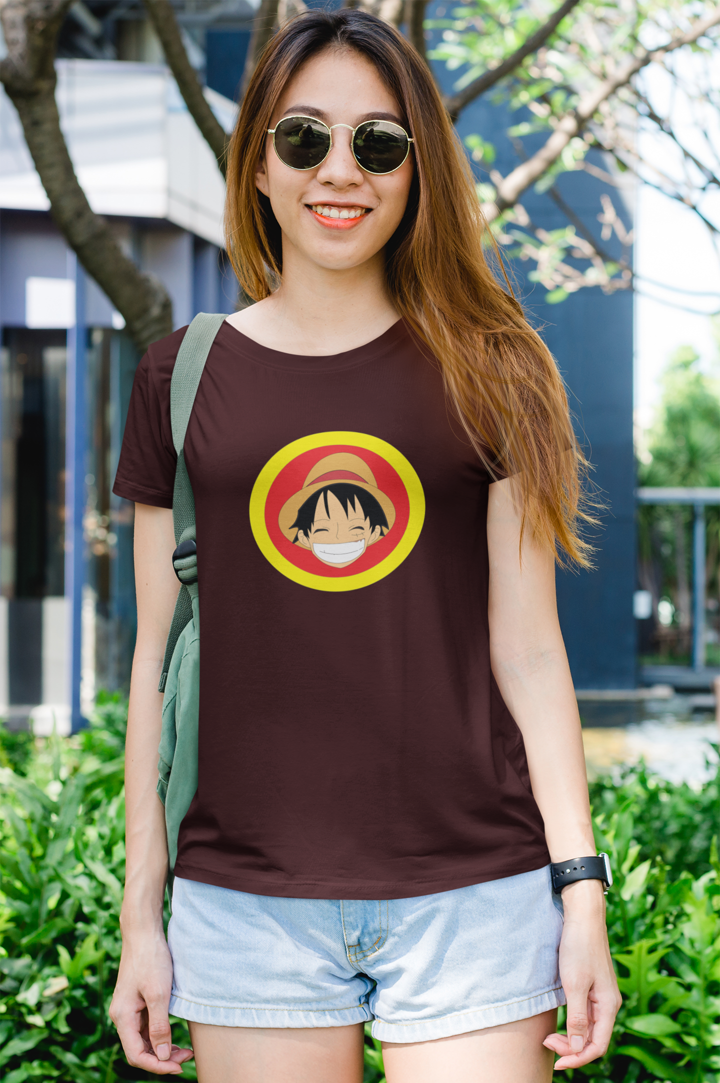 Anime One Piece Women's Round Neck T-Shirt - Kiseki Apparels