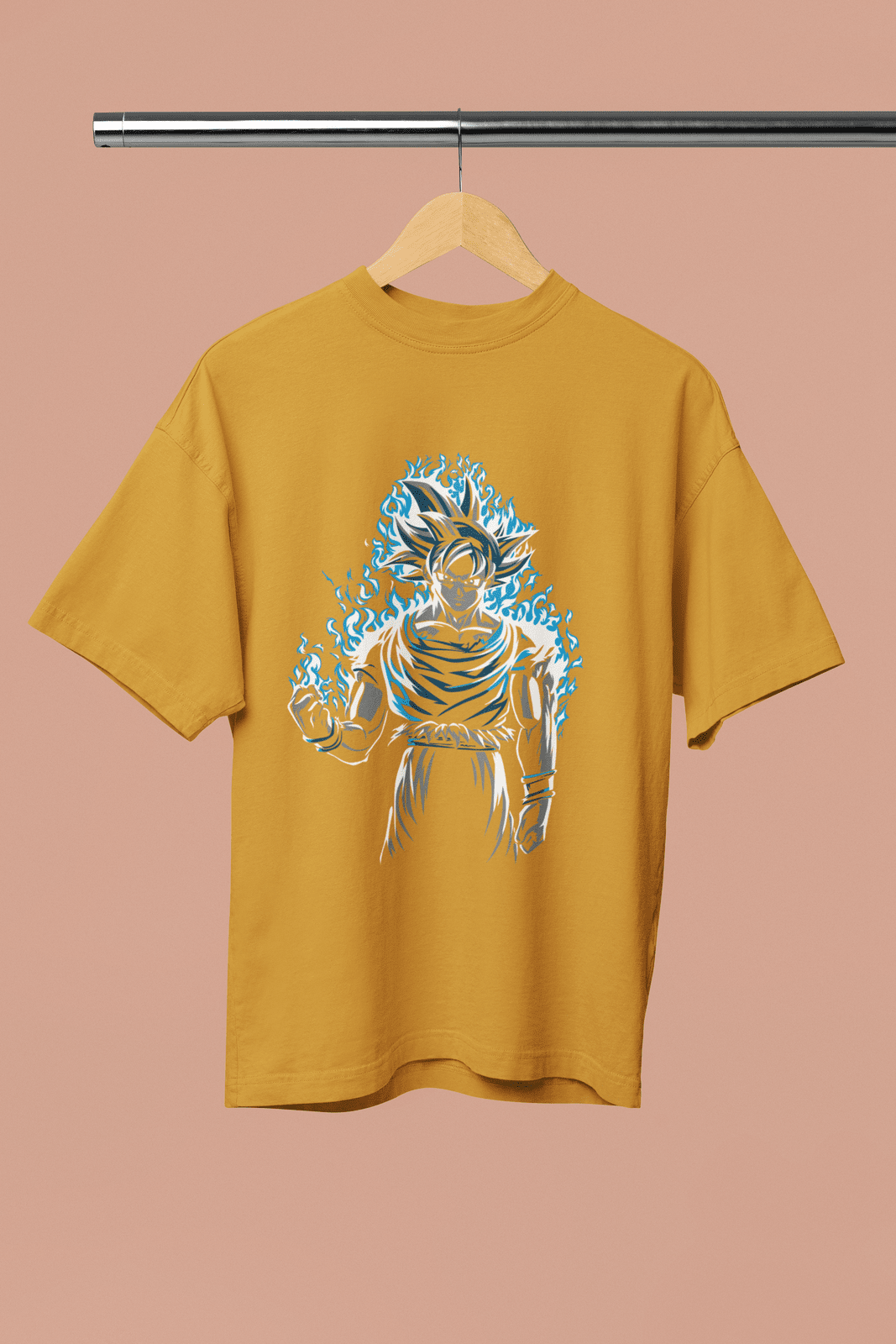 Men's Super Saiyan Goku Oversized T-Shirt