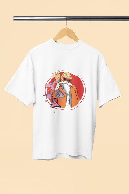 Men's Master Roshi Oversized T-Shirt