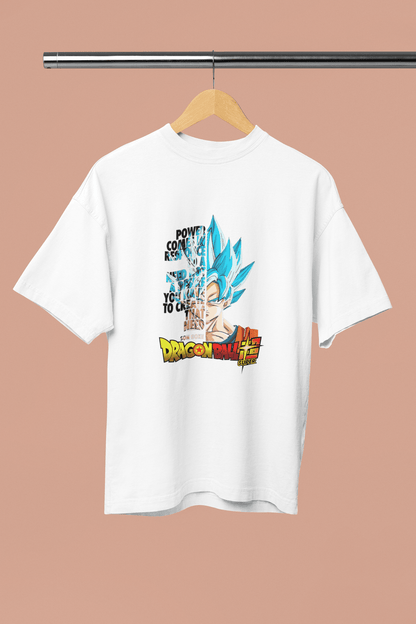 Men's Super God Goku Oversized T-Shirt