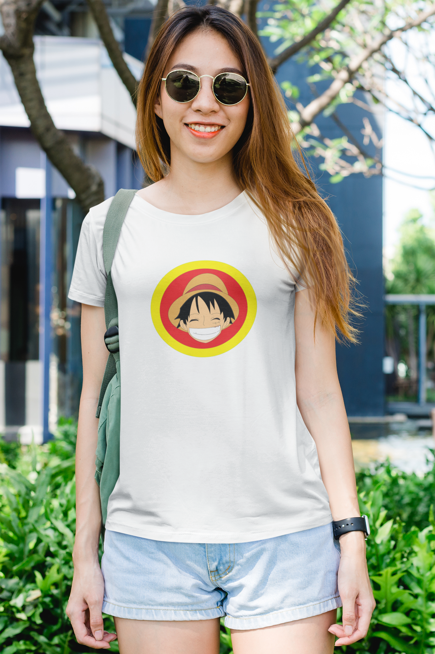 Anime One Piece Women's Round Neck T-Shirt - Kiseki Apparels