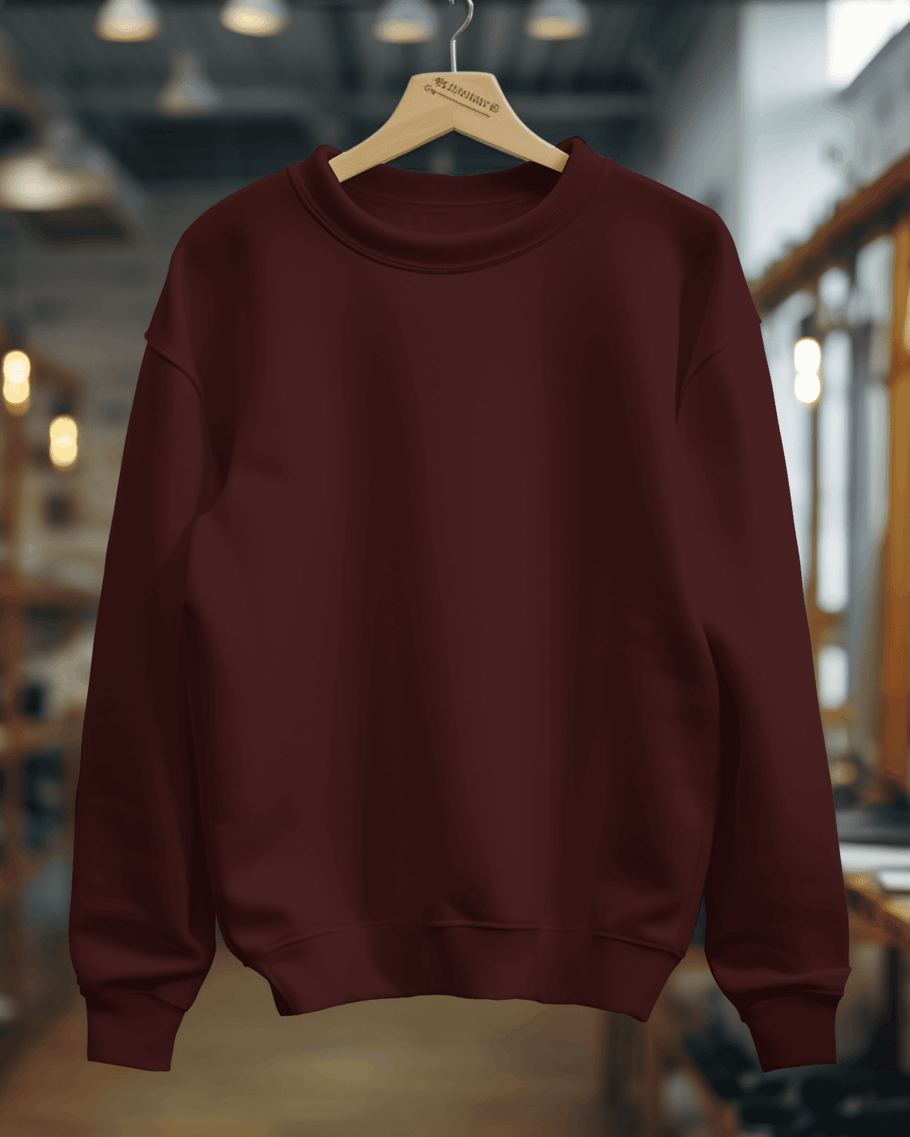 Men's Super Combed Premium Sweatshirts - Solid - Kiseki Apparels