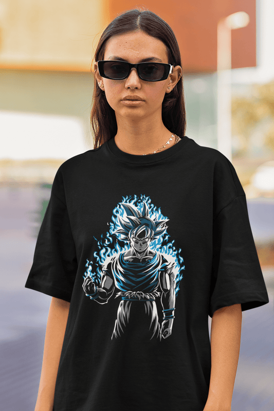 Women's Super Saiyan Goku Oversized T-Shirt