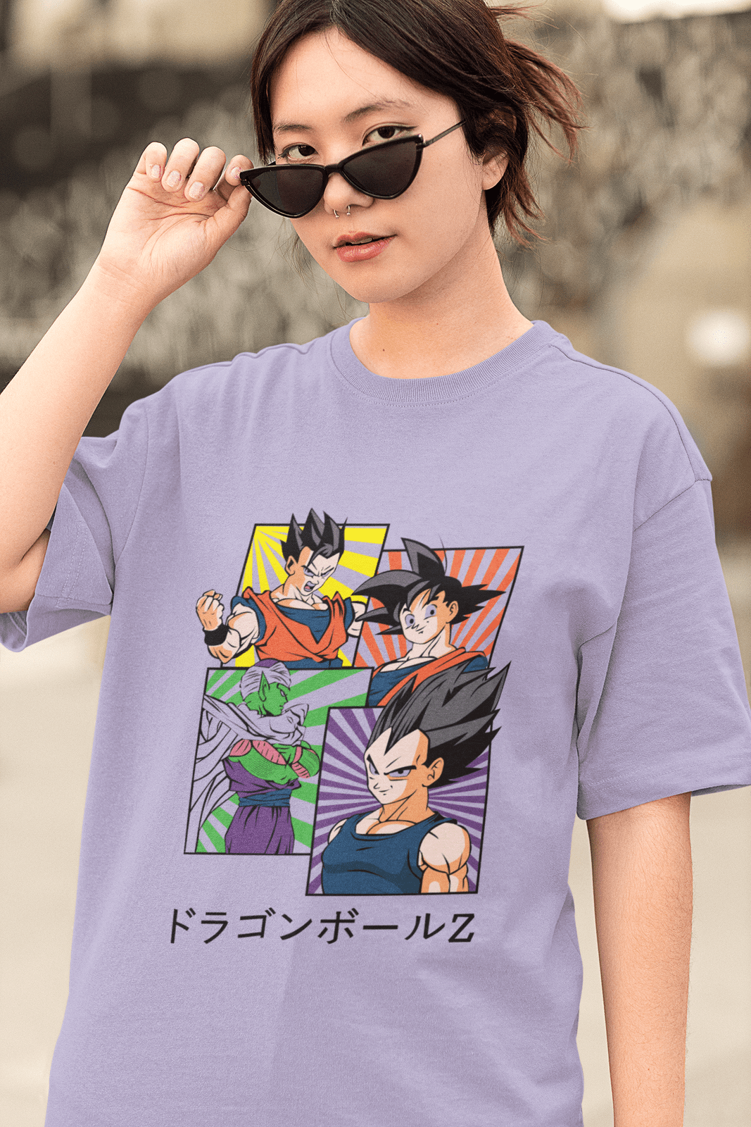 Women's Dragon Ball Gang Oversized T-Shirt